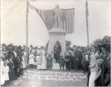 Menominee Statue Dedication: Spetember 4, 1909