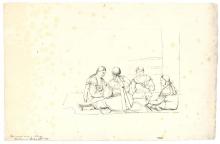 2019.53.3_Sketch_copy - Massaws Card Party No1 by George Winter 1837.JPG